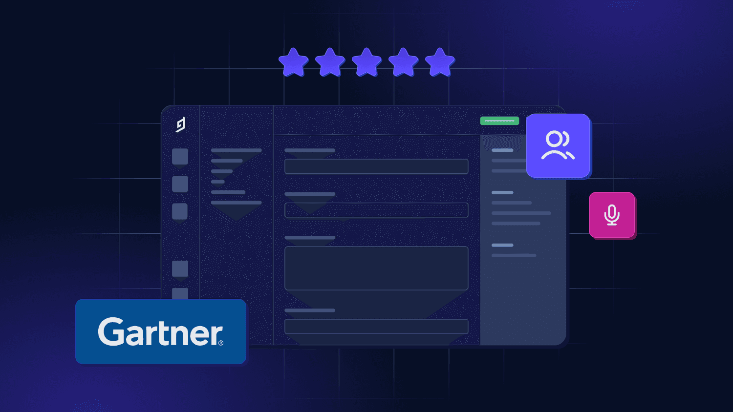 A visual representation of Hygraph's recognition by Gartner Voice of Customer