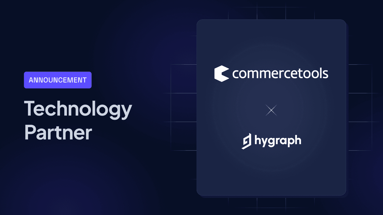 commercetools and hygraph logos